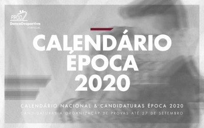 Calendário 2020 – Candidatura